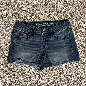 3/$30 AEO “Shortie” Jean Shorts